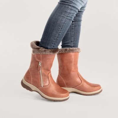 Naisten talvisaappaat lampaanturkisvuorella - Image 4